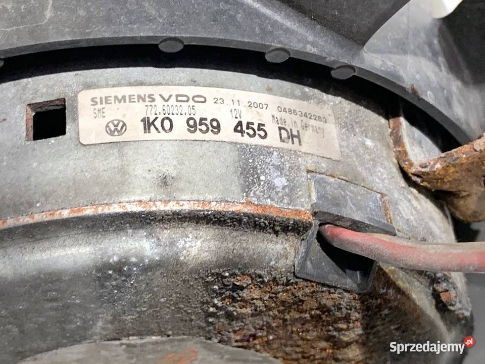WENTYLATOR KLIMATYZACJI VW TOURAN 1K0959455DH 20