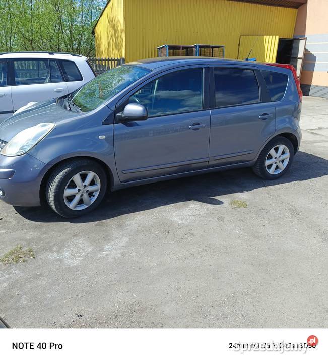 Nissan note 15 dCi 2008 podlaskie Zambrów