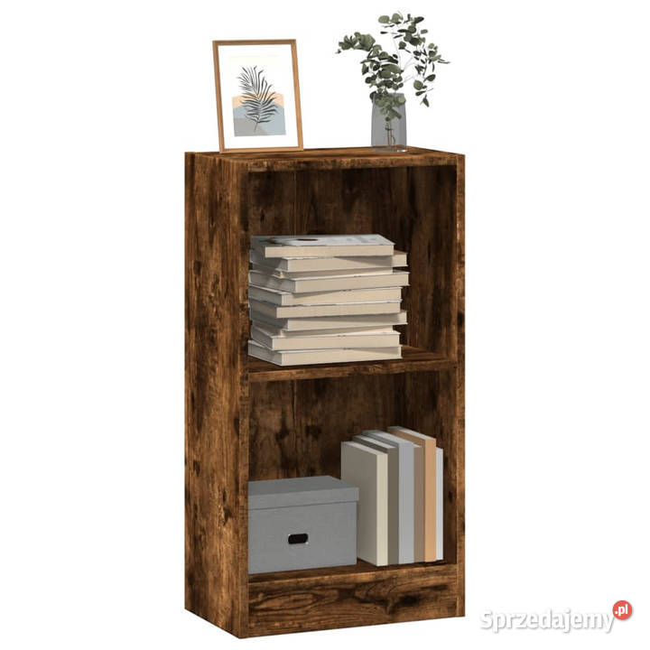 Regał przydymiony dąb 40x24x76 materiał Regały sprzedam