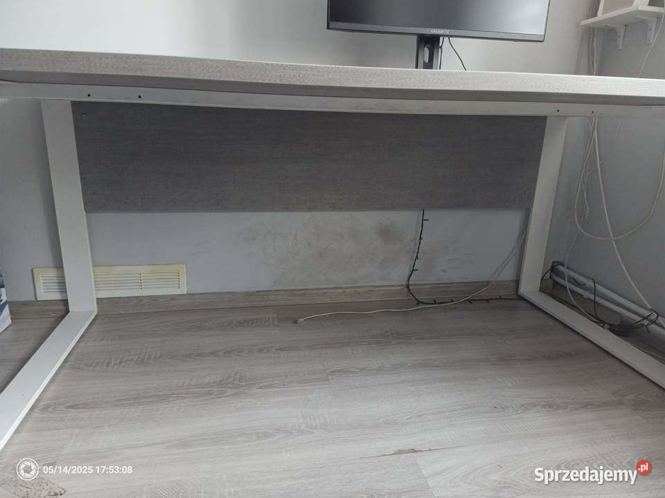 BIURKO METALOWE DUŻE