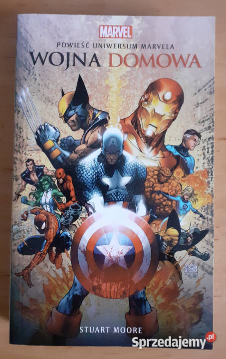 Wojna Domowa Powieść uniwersum Marvela Stuart