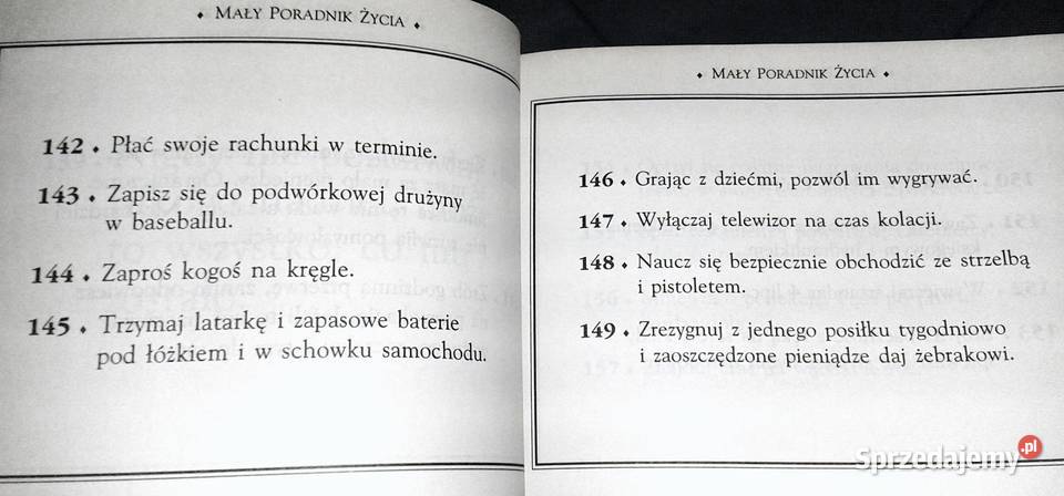 Mały poradnik życia 511 rad spostrzeżeń H Pozostałe Chełm