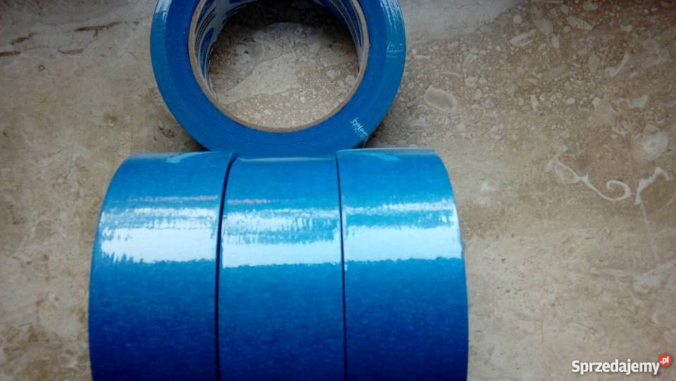 Taśma niebieska malarska maskująca blue 38mm x Materiały budowlane Warszawa
