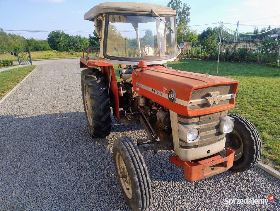 Massey Ferguson 133 nie 255 Ferguson mazowieckie Zameczek-Kolonia