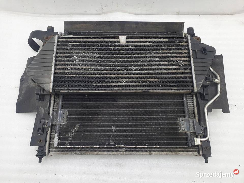 KOMPLET CHŁODNIC MERCEDES W163 27CDI A1635001004 Chłodnie wody sprzedam