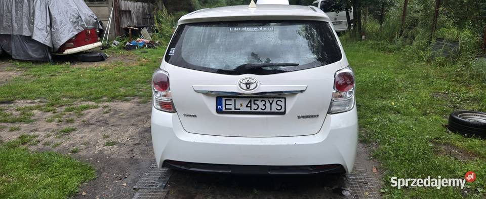 Toyota verso 16 d4d uszkodzony Konstantynów Łódzki