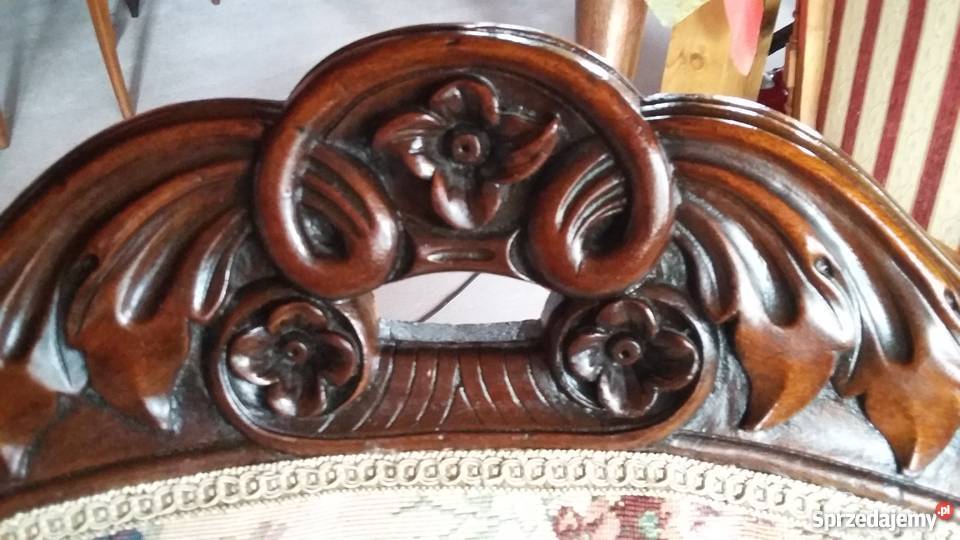 Komplet wypoczynkowy antyk Łańcut sprzedam