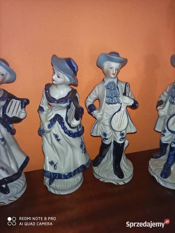 Figurka muzyka z mandoliną pomorskie