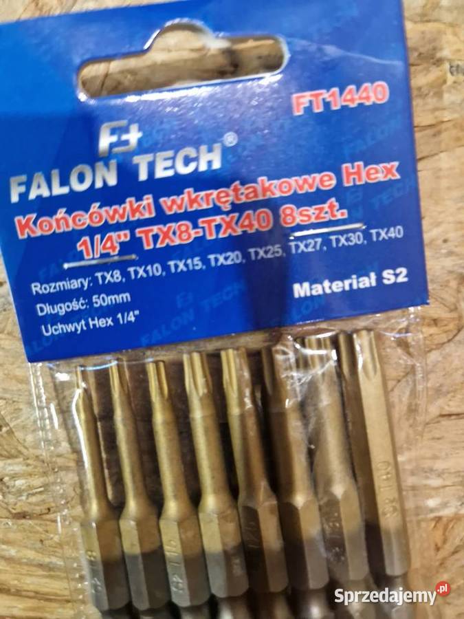 Zestaw bitów TORX 14 TX8TX40 8sz Głogowa
