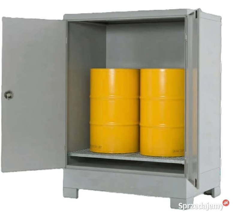 Szafa z wanną wychwytową na 2 beczki 200L Kielce