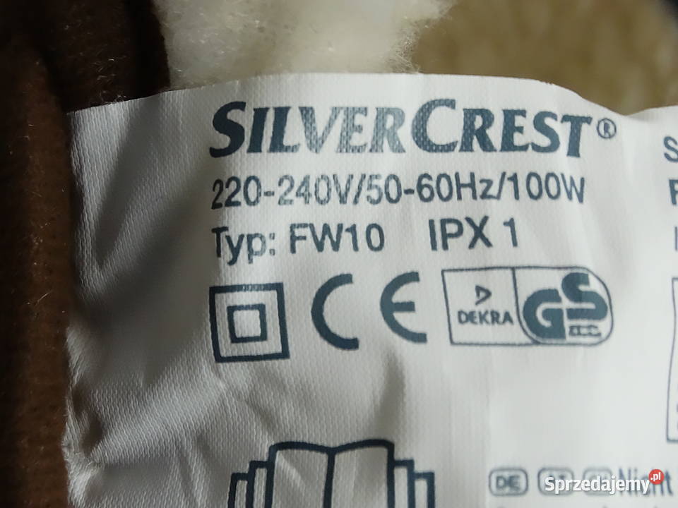 Elektryczny Ogrzewacz Stóp Silvercrest SFW 100 Biłgoraj sprzedam