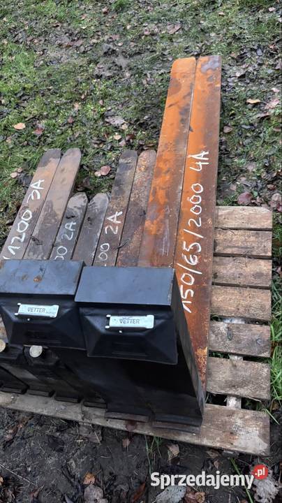 Widły Linde H60 H70 H80 kl 4A 150652000mm Vetter Pozostałe