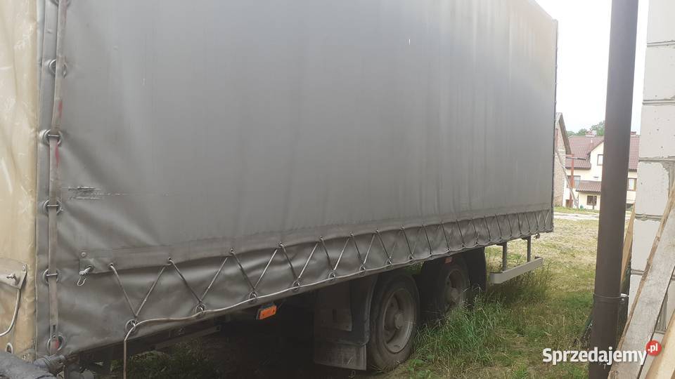 Przyczepa tandem kontener laweta do słomy Piotrowice sprzedam