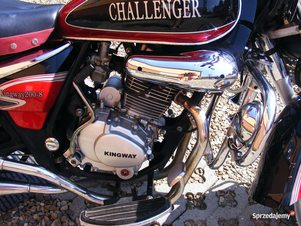 Kingway Challenger 200 chopper motor garażowany 200cm3 Lesko