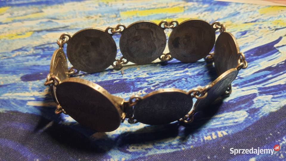 Srebrna bransoletka AustroWęgry