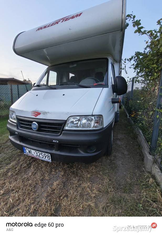 Kamper fiat dukato 28 itd Roller Team 2002 r