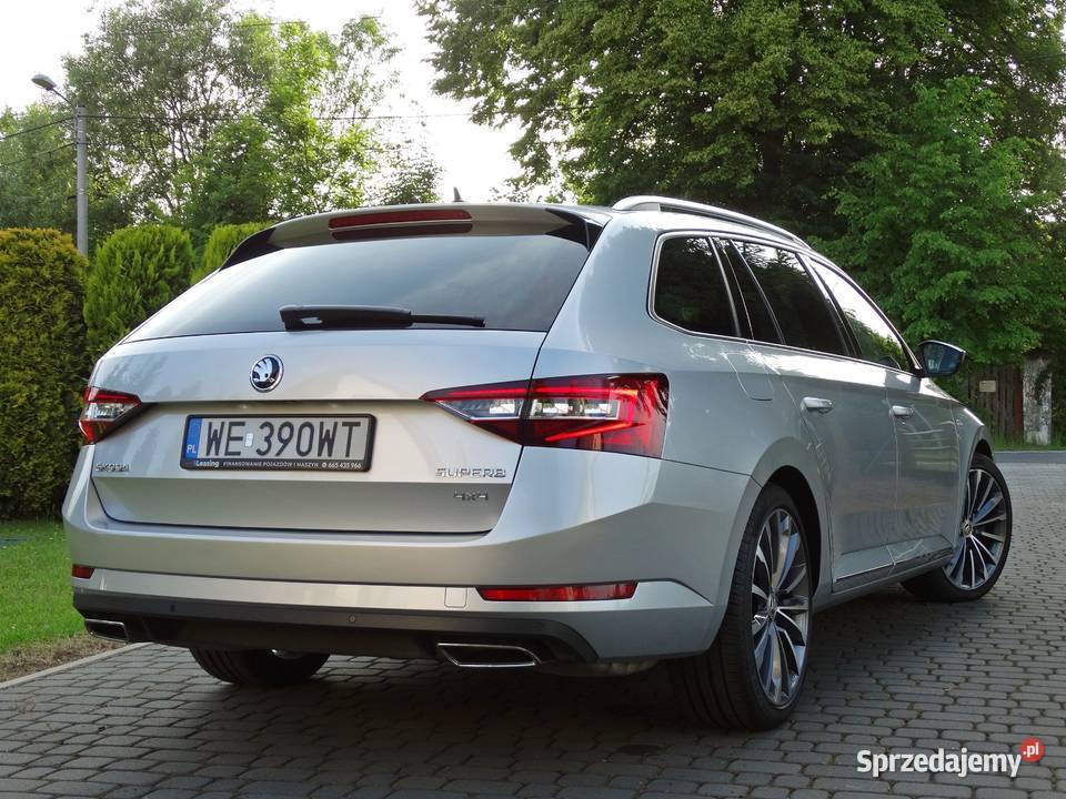 Skoda Superb Combi LK 20 272 4x4 Salon Faktura ESP Sosnowiec