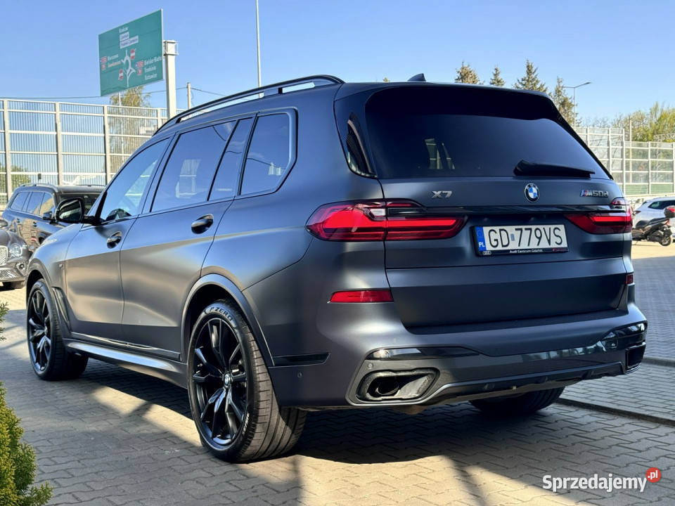 BMW X7 M50d Dark Shadow 1 właściciel Noktowizor czujnik zmierzchu Węgrzce sprzedam
