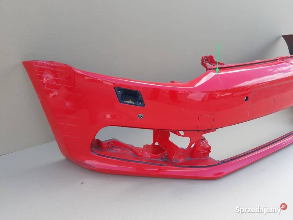 VW POLO 6C LIFT ZDERZAK PRZÓD PRZEDNI 6C0807221 osobowe lubuskie Trzciel sprzedam