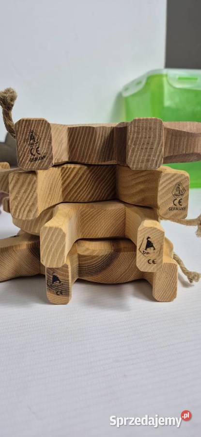 Wielki Zestaw Drewnianych Figurek OSTHEIMER 23 Biłgoraj