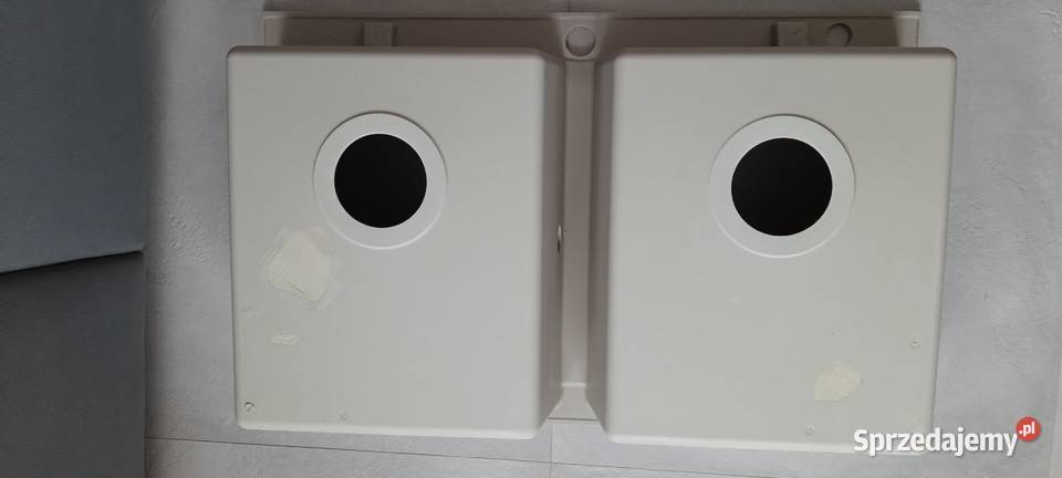 Zlewozmywak dwukomorowy Pyramis Studio 78x50 2B Ełk sprzedam