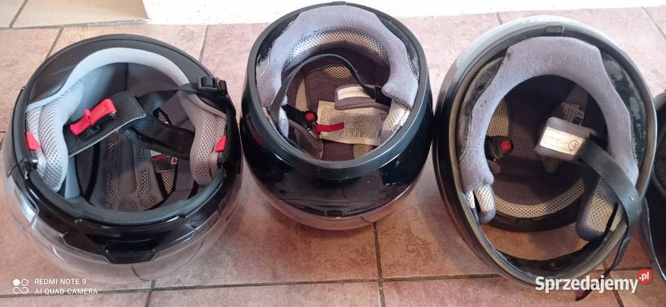 Kaski motocyklowe saszetka wałek dolnośląskie Prochowice sprzedam