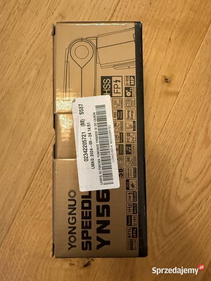 Lampa błyskowa Yongnuo YN568EX III Speedlite sprzedam
