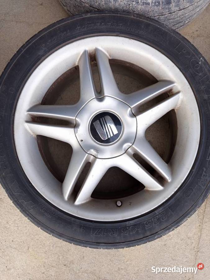 Alufelgi Seat 17 5x100 Audi Volkswagen Róża
