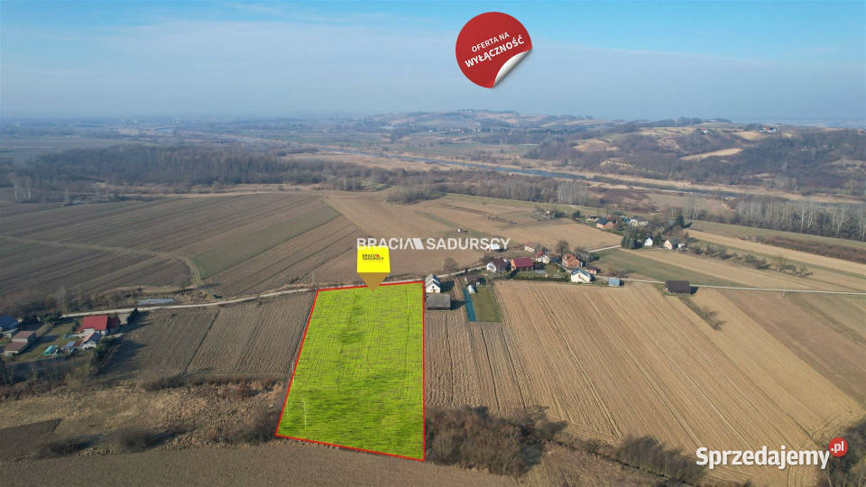 sprzedaży gruntu Szczurowa 9212m2