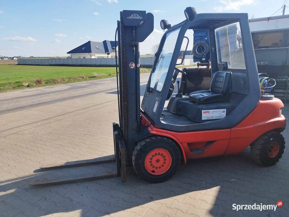 Wózek widłowy Linde h30 Gaz silnik perkins 7788 wielkopolskie Strzyżew