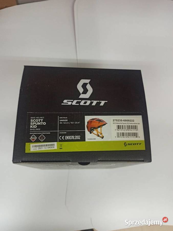 Kask Scott Spunto 4652 lampka LED NOWY Dębica sprzedam