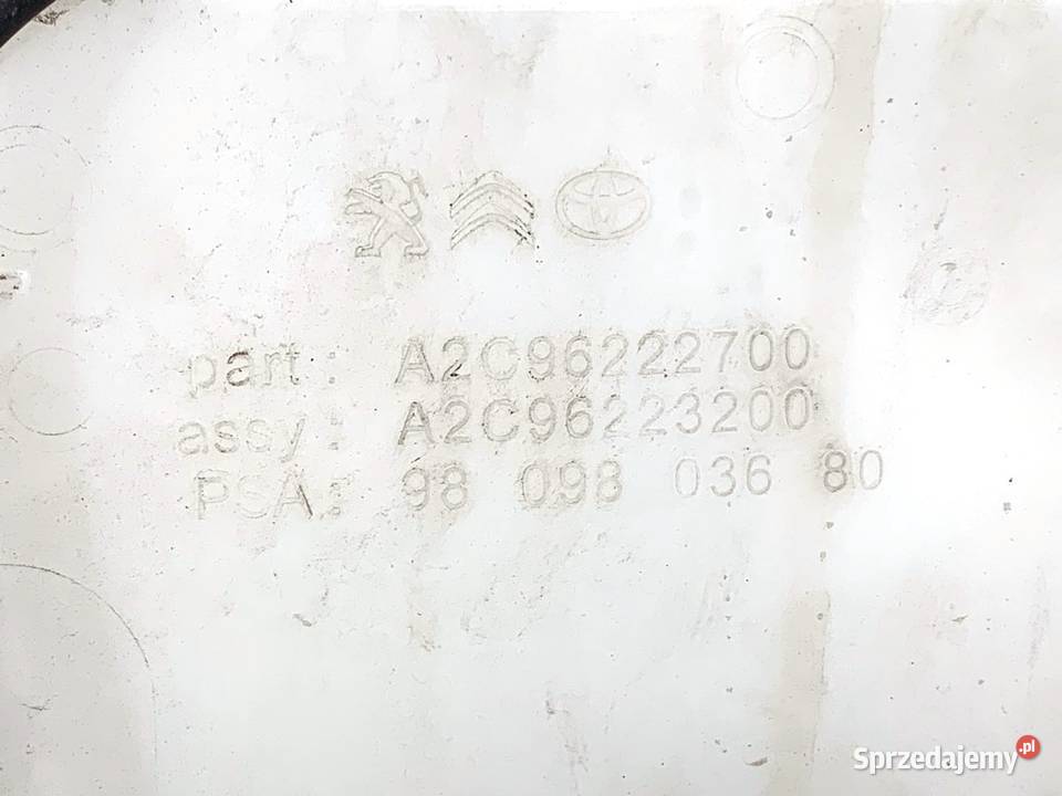 ZBIORNIK SPRYSKIWACZY OPEL VIVARO C Bus 15 120 podkarpackie