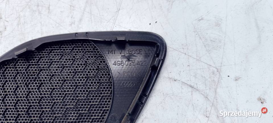 MASKOWNICA GŁOŚNIKA AUDI A7 LEWY PRZÓD 4G8035423 śląskie Przystajń