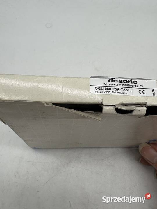 DiSoric OGU 080 P3KTSSL Czujnik widełkowy Warszawa