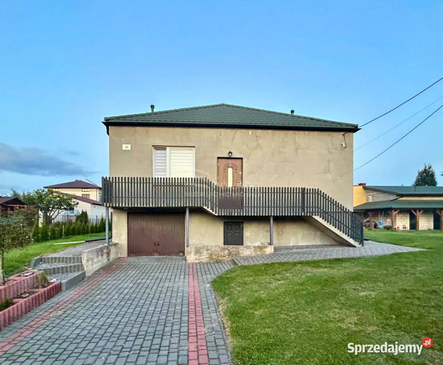 Spokój i przestrzeńdom w Łaszczowie lubelskie Łaszczów sprzedam