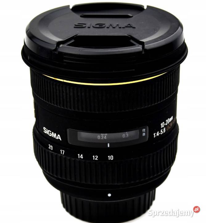 Obiektyw szerokokątny Sigma 1020mm 456 EX DC HSM