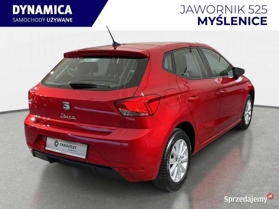 Seat Ibiza VAT 23 Style 10TSI 95 M5 2022 r salon ABS Myślenice