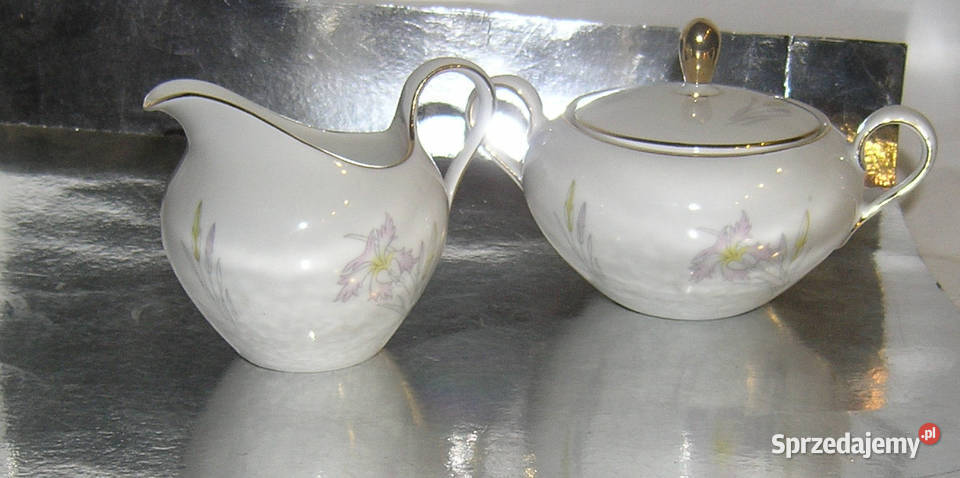cukiernica i mlecznik vintage Seltmann Weiden Antyki, Sztuka, Kolekcje dolnośląskie Bartków sprzedam