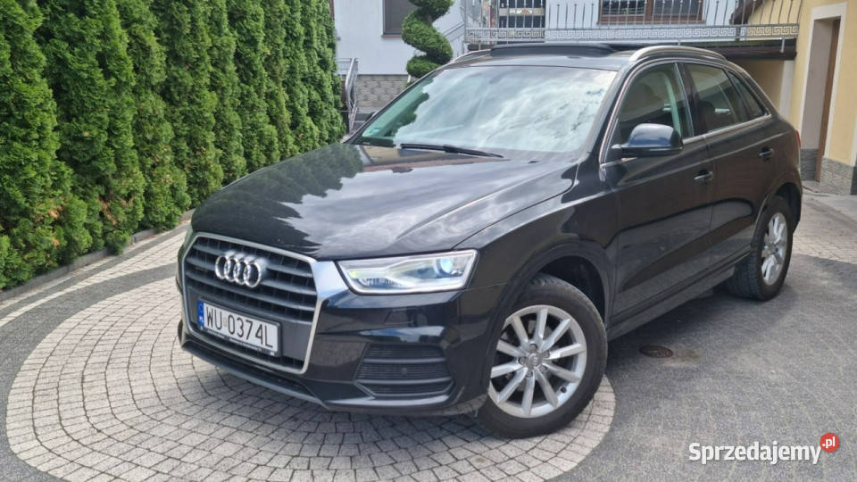 Audi Q3 STronic Quattro 20 184 GWARANCJA Zakup garażowany mazowieckie sprzedam
