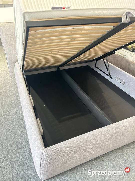 Łożko tapicerowane 160x200 z pojemnikiem Płock