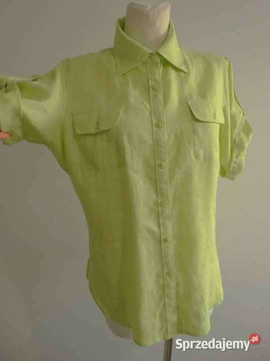Koszula Tommy Hilfiger Lniana 100 Len Modny Łomża sprzedam