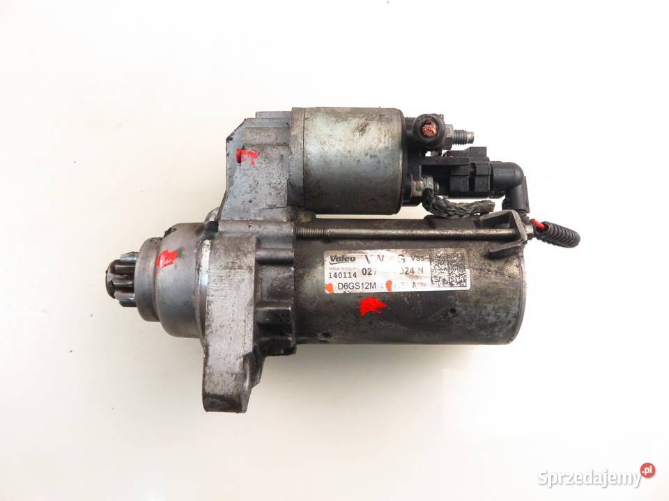 ROZRUSZNIK SKODA FABIA II 14 D6GS12M osobowe Układ elektryczny silnika małopolskie sprzedam