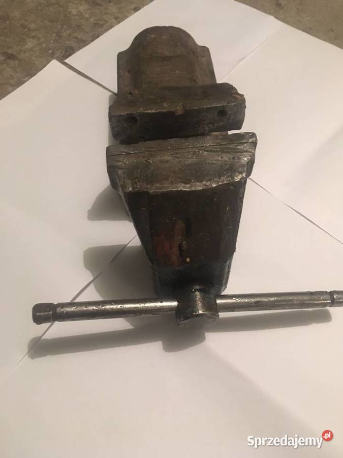 Imadło ślusarskie solidne polskie PRL Kołobrzeg