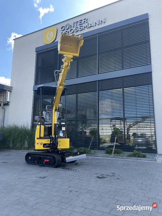 Nowa Minikoparka GG1100J z silnikiem