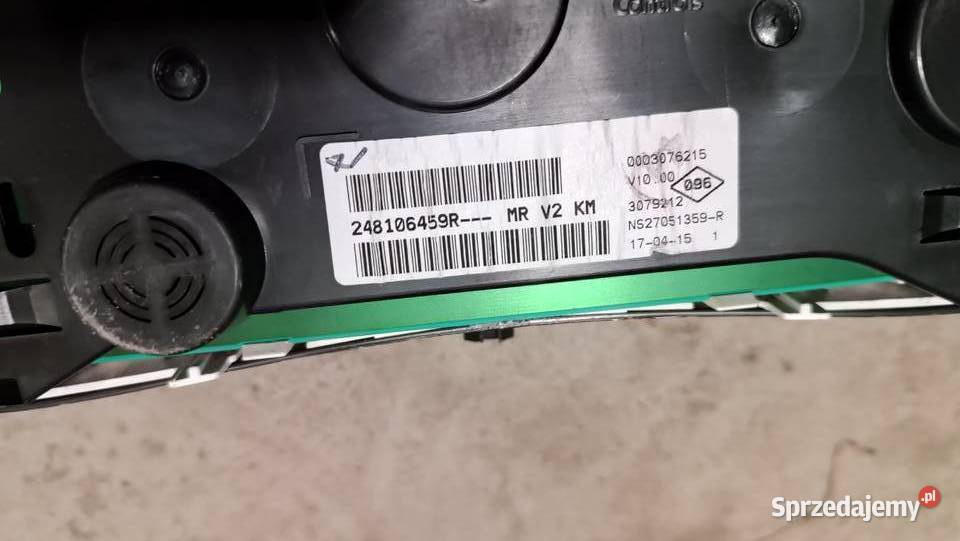248106459R Licznik zegary Dacia Sandero II 15 osobowe małopolskie Wał-Ruda