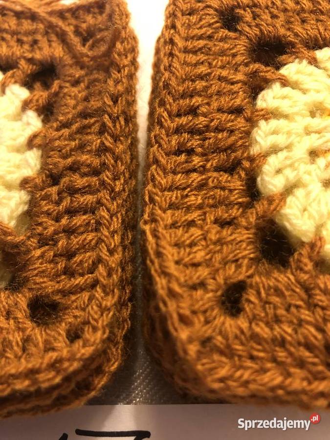 kwadrat Babuni sweter pled poduszka 9501050 mazowieckie Zegrze