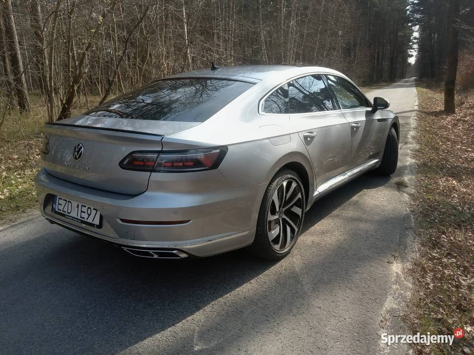 Volkswagen Arteon 20 RLine 20 TSI 190 Salon 54010km łódzkie Kleszczów