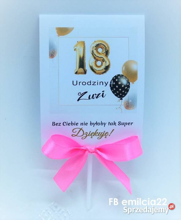 Lizaki jako podziękowanie gości z okazji urodzin Zielona Góra