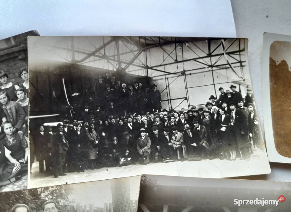 Stare przedwojenne zdjęcia zestaw 29 sztuk