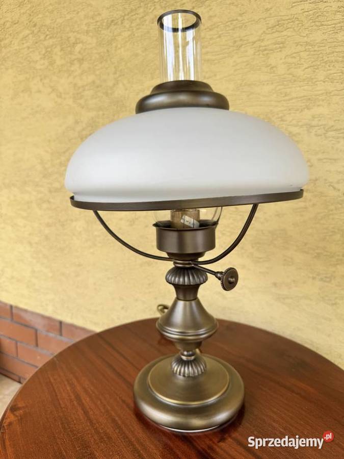 Lampa stołowa nocna biurko komoda antyk Aladyn Garwolin sprzedam